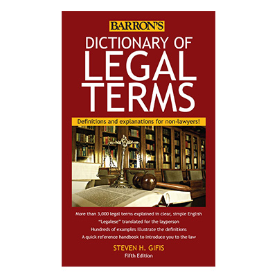 Dictionary of Legal Terms for Michigan Notaries